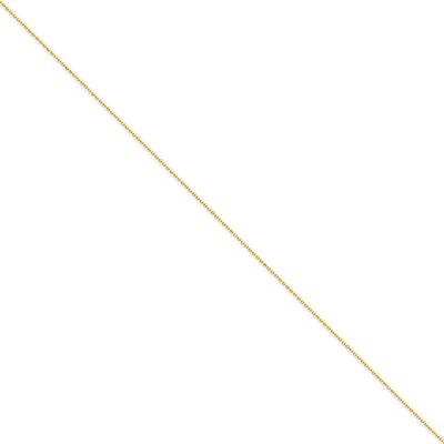 1.2mm Diamond-cut Baby Ball Chain 18 Inch 14k Gold PEN247-18, MPN: PEN247-18, 886774104348