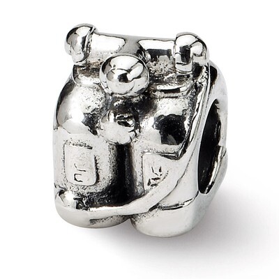 Scuba Tanks Bead - Sterling Silver QRS1619, MPN: QRS1619, 883957307336