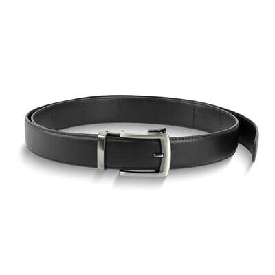 Black Vegan Leather Comfort Fit Ratchet Belt GM25072BLK, MPN: GM25072BLK, 892925179912