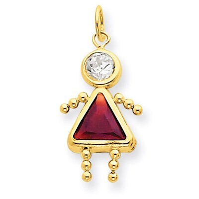 January Girl Birthstone Charm 14k Gold XCK156, MPN: XCK156, 716838170463