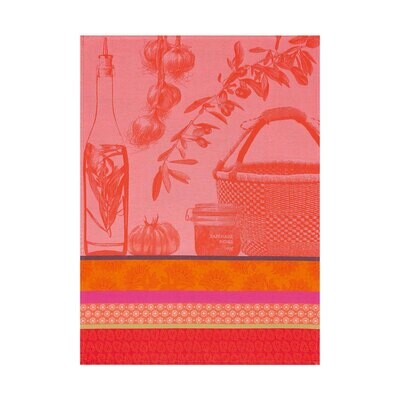 Le Jacquard Francais Saveurs De Provence Watermelon Tea Towel 24 x 31 Set of 4, MPN: 20874, 3660269…