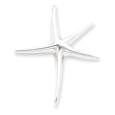 Starfish Pendant Sterling Silver QP1186, MPN: QP1186, 723252533958