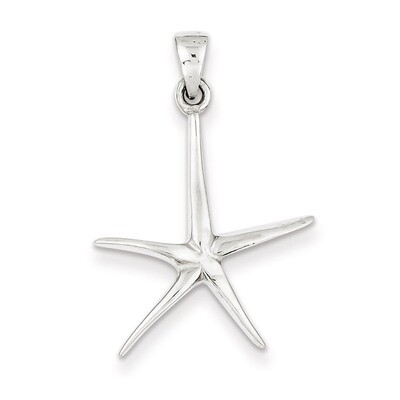 Starfish Pendant Sterling Silver QC4912, MPN: QC4912, 883957911977