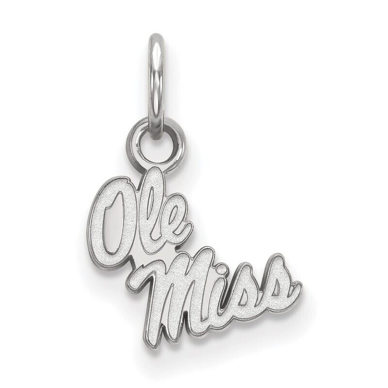 University of Mississippi x-Small Pendant 14k White Gold 4W043UMS, MPN: 4W043UMS, 886774848570