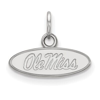 University of Mississippi x-Small Pendant 14k White Gold 4W001UMS, MPN: 4W001UMS, 886774825373