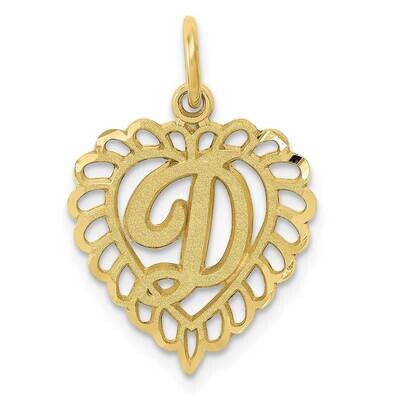 Initial D Charm 10k Gold 10C568D, MPN: 10C568D,