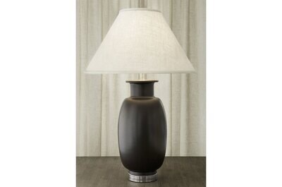 Mottahedeh Sung Vase Lamp Red &amp; Black R1504RBL, MPN: R1504RBL,