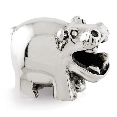 Hippo Bead - Sterling Silver QRS2984, MPN: QRS2984, 886774991917