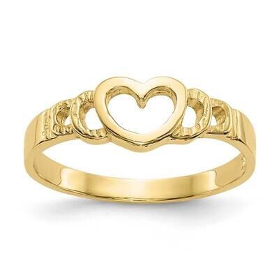 Heart Child&#39;s Ring 10k Gold 10D3123, MPN: 10D3123, 191101728334
