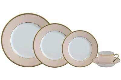 Robert Haviland Arc En Ciel Dusty Pink Bread and Butter Plate 6.25 Inch HP535 31, MPN: HP535 31,
