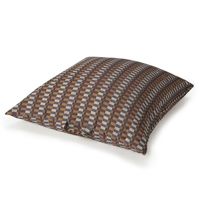Le Jacquard Francais Pouf Origin Rythme Brown 100% Cotton 31 x 31 Inch 28226, MPN: 28226, 366026928…