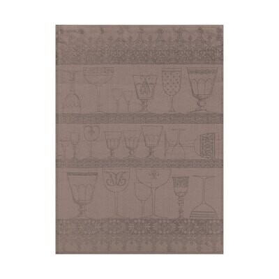 Le Jacquard Francais Cristal Black Pepper Crystal Towel 24 x 31, MPN: 18346, 3660269183462