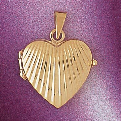Dazzlers Jewelry Locket Pendant Necklace Charm Bracelet in Yellow, White or Rose Gold 4157, MPN: DZ…