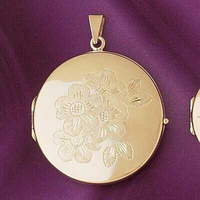 Dazzlers Jewelry Locket Pendant Necklace Charm Bracelet in Yellow, White or Rose Gold 4140, MPN: DZ…