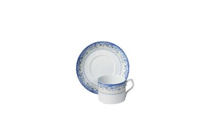 Mottahedeh Virginia Blue Tea Cup &amp; Saucer CW3604, MPN: CW3604,