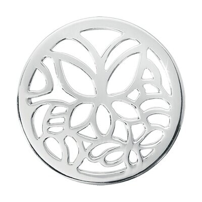 Nikki Lissoni Butterfly Silver Plated 33mm Coin C1132SM, MPN: C1132SM, 8718627462782