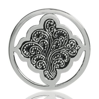 Nikki Lissoni Henna Dream Silver Plated 33mm Coin C1078SM, MPN: C1078SM, 8718627462119