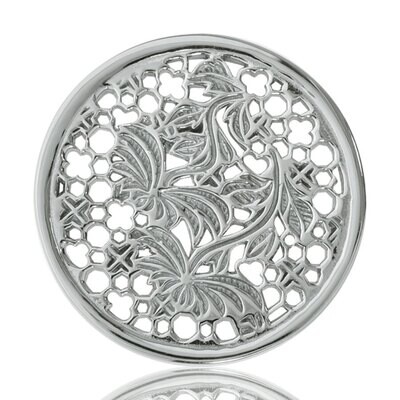 Nikki Lissoni Paradise In Me Silver Plated 33mm Coin C1056SM, MPN: C1056SM, 8718627461709