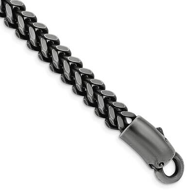 Brushed Heavy Wheat 9 Inch Bracelet Stainless Steel Antiqued SRB2726-9, MPN: SRB2726-9, 191101860300