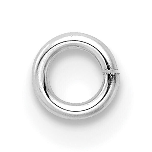 20 Gauge 3.75mm Round Jump Ring Setting 14k White Gold WG2853, MPN: WG2853,