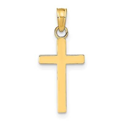 Cross Pendant 14k Gold Polished K9578, MPN: K9578,