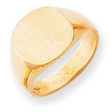 Men&#39;s Signet Ring 14k Gold RS301, MPN: RS301, 883957410555