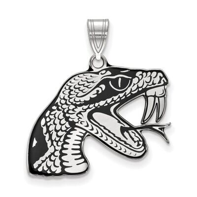 Florida A&amp;M University Large Enamel Pendant Sterling Silver SS017FAM, MPN: SS017FAM, 886774682754