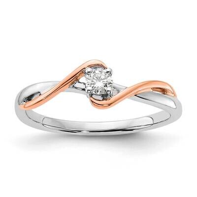 Si1/Si2, G H I, Promise Ring 14k Gold Lab Grown Diamond RM5712-012-WRLG, MPN: RM5712-012-WRLG, 8839…