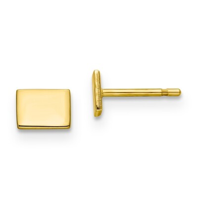 Wyoming State Small Earrings Gold-plated on Silver Engravable XNE50GP-WY, MPN: XNE50GP-WY, 88677456…