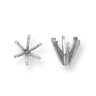 Round 6-Prong Low .25Ct. Setting Platinum PL141-1, MPN: PL141,