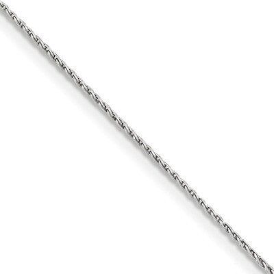 7 Inch 1.00mm Parisian Wheat Chain 14k white Gold PEN315-7, MPN: PEN315-7, 886774402338