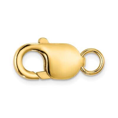 Standard Weight Lobster with Jump Ring Clasp 14k Yellow Gold YG1621, MPN: YG1621,