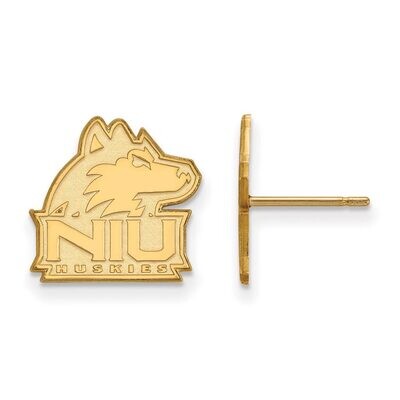 Northern Illinois University Small Post Earring Gold-plated Silver GP008NIU, MPN: GP008NIU, 8867749…