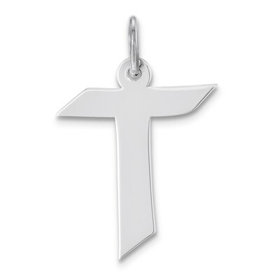Artisan Block Initial T Charm Sterling Silver QC5089T, MPN: QC5089T, 886774962139