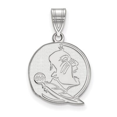 Florida State University Medium Pendant 14k White Gold 4W045FSU, MPN: 4W045FSU, 886774849119