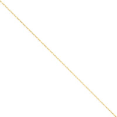 1.40mm Diamond-cut Cable Chain 24 Inch 14k Gold PEN203-24, MPN: PEN203-24, 886774538792
