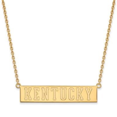 University of Kentucky Large Pendant with Chain Necklace 10k Yellow Gold 1Y073UK-18, MPN: 1Y073UK-1…