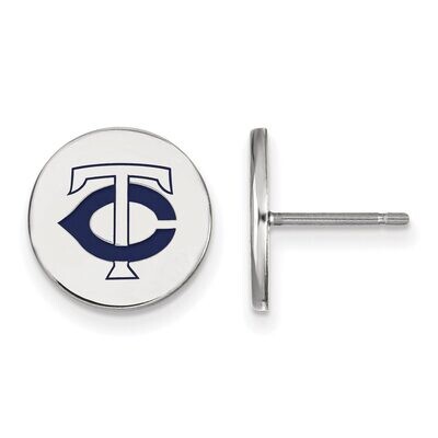 Minnesota Twins Small Enamel Disc Earring Sterling Silver SS019TWN, MPN: SS019TWN, 886774628790