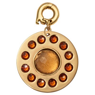 Nikki Lissoni Id Like To Give You Pride &amp; Courage Charm Gold-Plated 25mm D1209GL, MPN: D1209GL, 871…