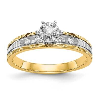 Trio Engagement Ring 14k Tri Gold AA Quality  X8311AA-E, MPN: X8311AA-E, 886774614885
