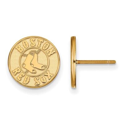 Boston Red Sox Small Post Earring 10k Yellow Gold 1Y009RSO, MPN: 1Y009RSO, 886774806983