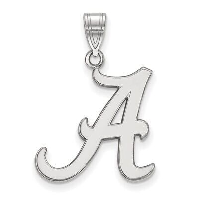 University of Alabama Large Pendant 14k White Gold 4W004UAL, MPN: 4W004UAL, 886774831176