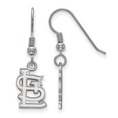St. Louis Cardinals Small Dangle Earring Wire Sterling Silver SS049CRD, MPN: SS049CRD, 886774631080