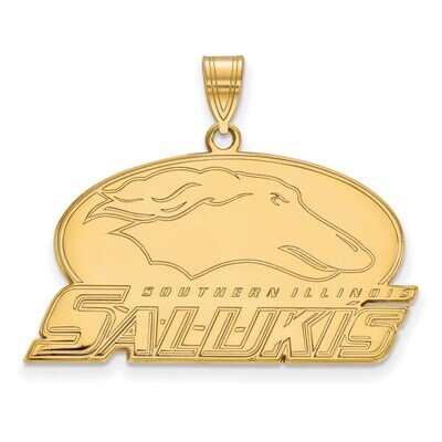 Southern Illinois University Large Pendant 10k Yellow Gold 1Y016SIU, MPN: 1Y016SIU, 886774810355