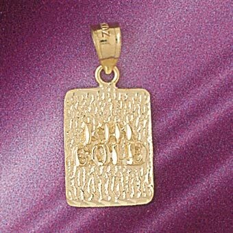 Dazzlers Jewelry Nuggets Pendant Necklace Charm Bracelet in Yellow, White or Rose Gold 5771, MPN: D…