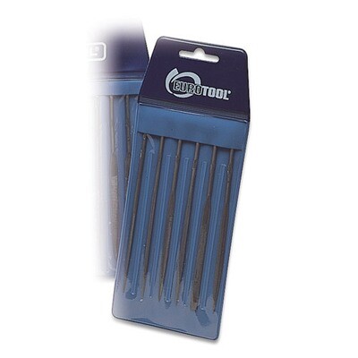 6-Piece Economy (Cut 2) Needle File Set JT2544, MPN: JT2544, 654207156284