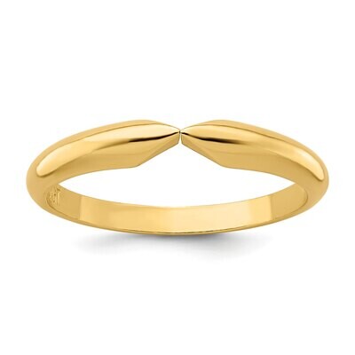 6-prong 1/2 round Medium to Heavy Weight Shank 14k Yellow Gold YGSH25, MPN: YGSH25,