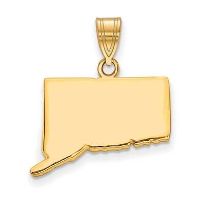 Ct State Pendant Bail Only 14k Gold XNA707Y-CT, MPN: XNA707Y-CT, 886774753898