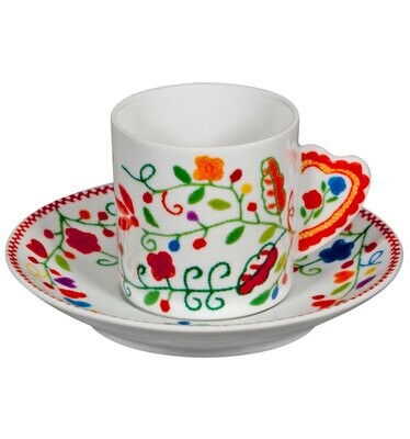 Vista Alegre Vila Verde Coffee Cup and Saucer 21105563, MPN: 21105563, 5601266995939