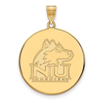 Northern Illinois University x-Large Disc Pendant 10k Yellow Gold 1Y035NIU, MPN: 1Y035NIU, 88677481…